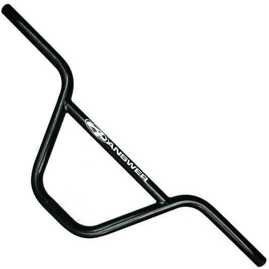 ANSWER BMX Cro-Mo Bar 7.00" rise (Black) FLAT