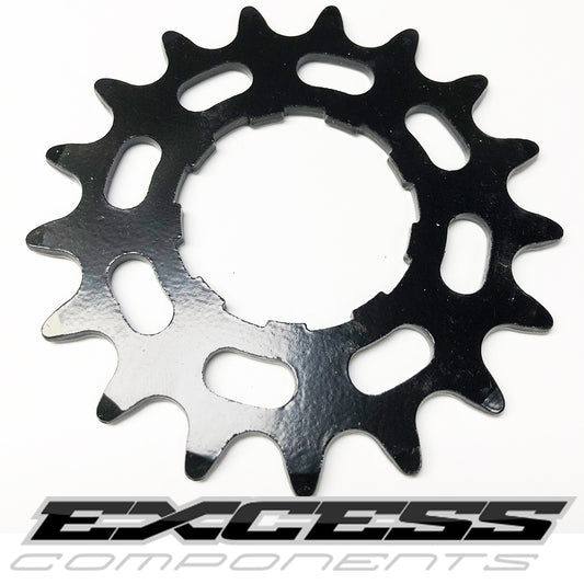 EXCESS Steel Cog 3/32" Shimano Comp. (Black)