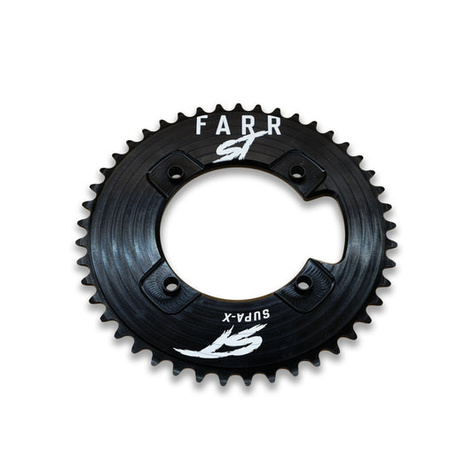 FARR-ST SUPA-X 104BCD BLACK 49T CHAINRING