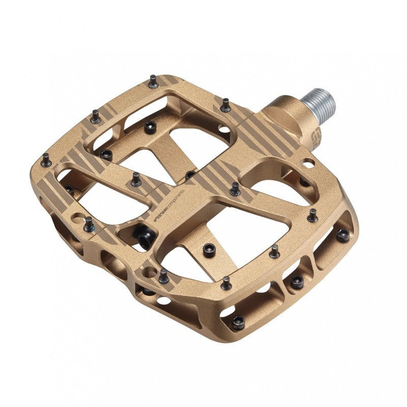 E*thirteen Plus Flat Pedals - Bronze
