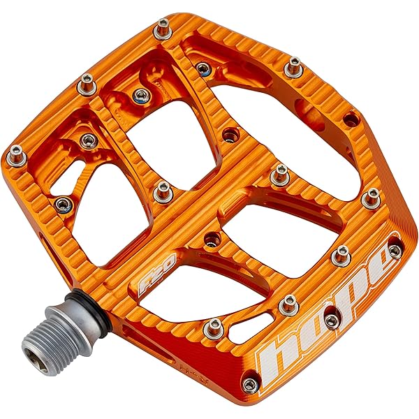 Hope F20 Flat Pedals - Orange