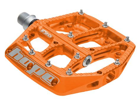 Hope F20 Flat Pedals - Orange